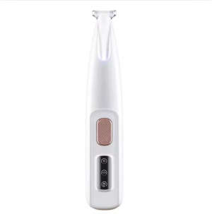 Dog Paw Trimmer with LED Light & Display, Waterproof