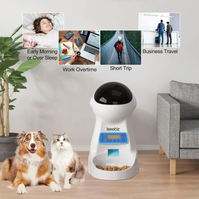 Pet Feeder 3L Automatic - Voice Activated - Image 5