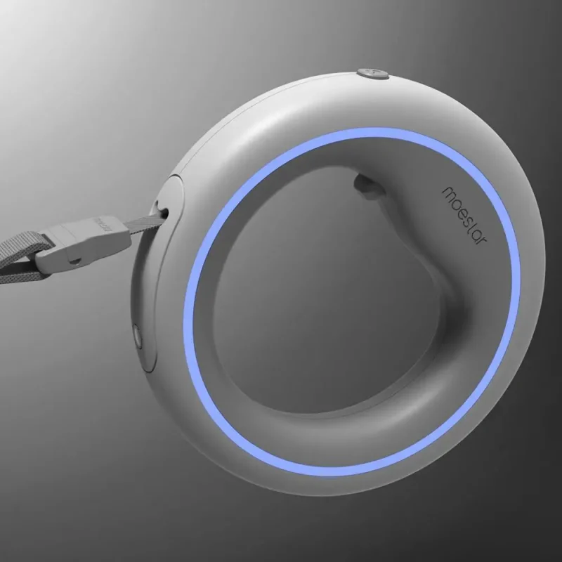 Retractable LED Leash Ring Collar - Image 6